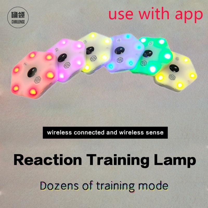Lampe d'entraînement de réaction Équipement de réaction agile à grande vitesse p Lampe d'entraînement de réaction Équipement de réaction agile à grande vitesse p