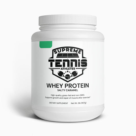 MatchPoint Whey: Protein Power for Tennis Athletes (Salty Caramel Flavor)