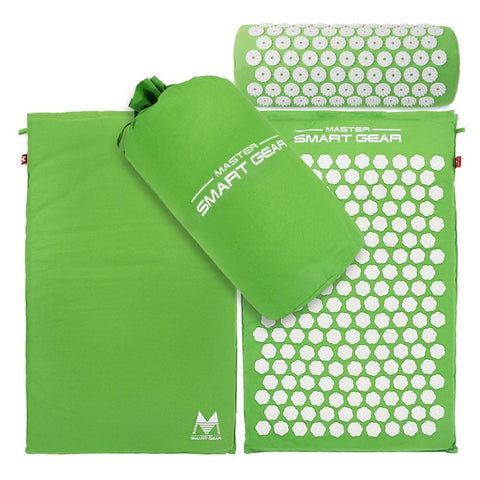 STA Elite Acupressure Mat And Pillow Set For Back/Neck Relief/ Advanced Recovery - Supreme Tennis Athletes