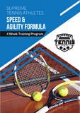 STA SPEED & AGILITY FORMULA 4- WEEK TRAINING PROGRAM - Supreme Tennis Athletes