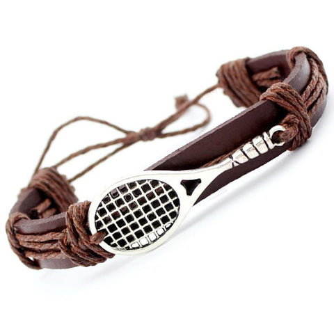 STA Tennis Leather Bracelet - Supreme Tennis Athletes