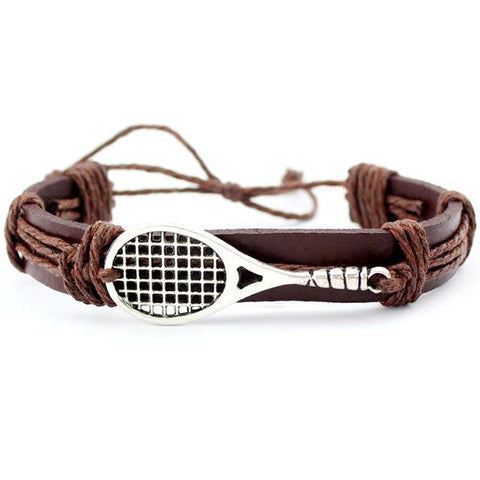 STA Tennis Leather Bracelet - Supreme Tennis Athletes