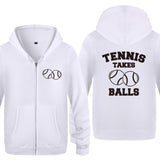 STA Tennis Takes Balls Men's Hoodie - Supreme Tennis Athletes