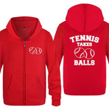 STA Tennis Takes Balls Men's Hoodie - Supreme Tennis Athletes