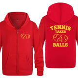 STA Tennis Takes Balls Men's Hoodie - Supreme Tennis Athletes