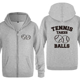 STA Tennis Takes Balls Men's Hoodie - Supreme Tennis Athletes