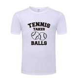 STA Tennis Takes Balls Men's Shirt - Supreme Tennis Athletes