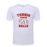 STA Tennis Takes Balls Men's Shirt - Supreme Tennis Athletes