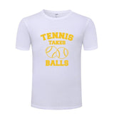 STA Tennis Takes Balls Men's Shirt - Supreme Tennis Athletes