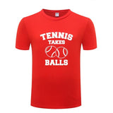 STA Tennis Takes Balls Men's Shirt - Supreme Tennis Athletes