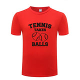 STA Tennis Takes Balls Men's Shirt - Supreme Tennis Athletes
