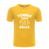 STA Tennis Takes Balls Men's Shirt - Supreme Tennis Athletes