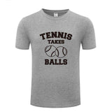 STA Tennis Takes Balls Men's Shirt - Supreme Tennis Athletes