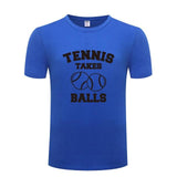 STA Tennis Takes Balls Men's Shirt - Supreme Tennis Athletes